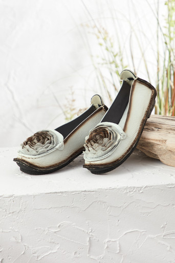 Dezi Leather Flats by Spring Step®