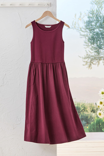 Effortless Mixed Media Dress