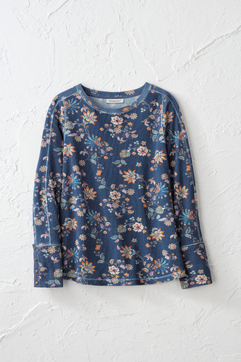 Valley Floral Waffle Tee