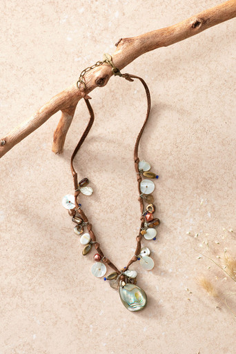 Wanderer Necklace by Peyote Bird Designs
